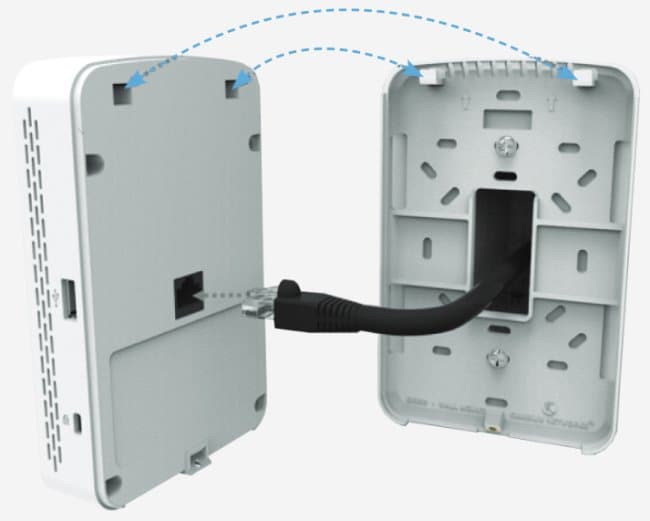 Cambium Networks cnPilot e425H wall plate, EU