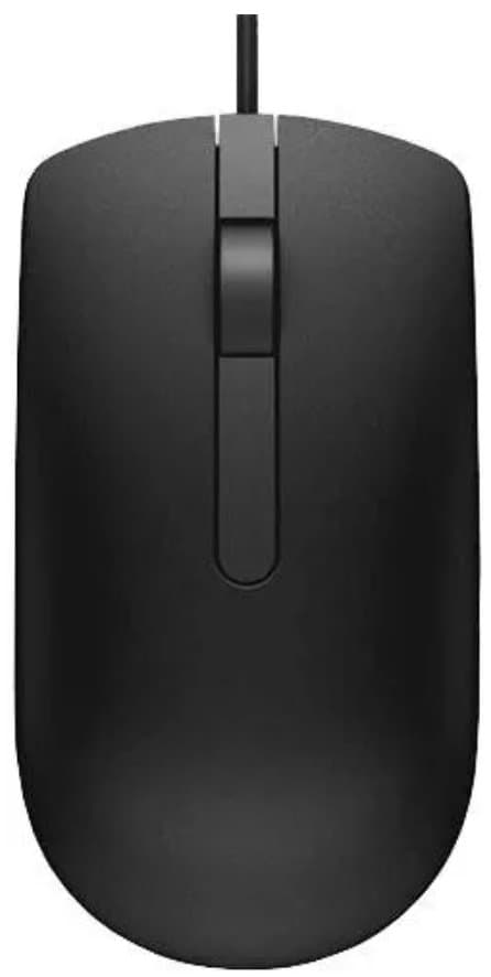 Dell optická myš MS116 (2 tlačítka + rolovací) USB černá