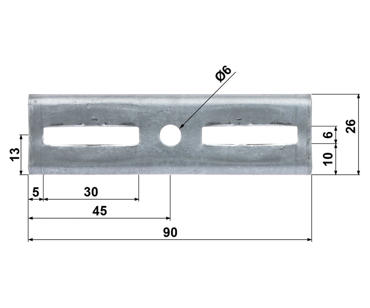 DRŽÁK NA SLOUP BRU-2