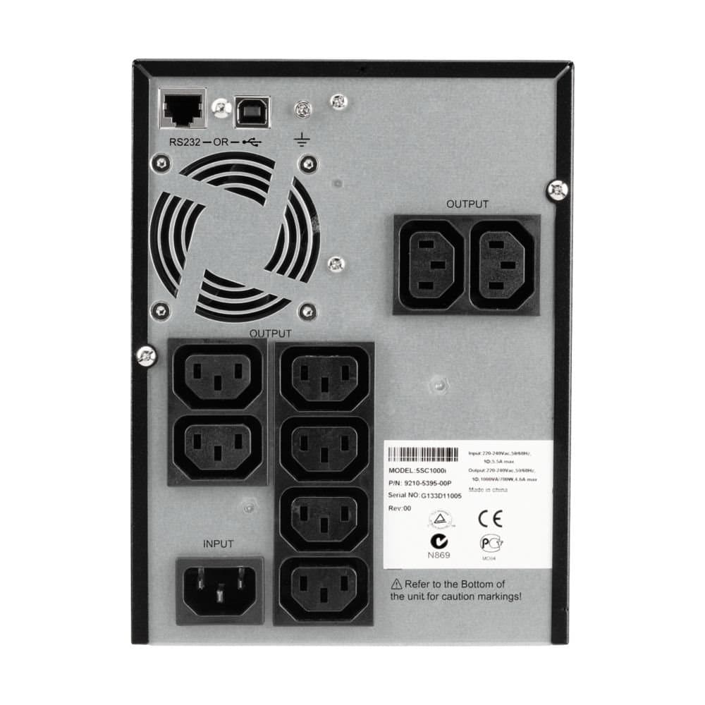Eaton 5SC 1000i, UPS 1000VA / 700W, 8 zásuvek IEC, LCD