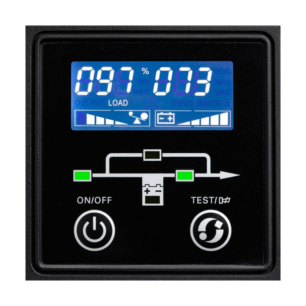 Eaton 9E1000I, UPS 1000VA / 800W, LCD, tower