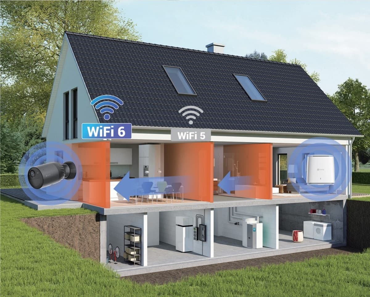 Ezviz BC1C 4K - venkovní IP kamera na baterii, 8MP, 2.8mm