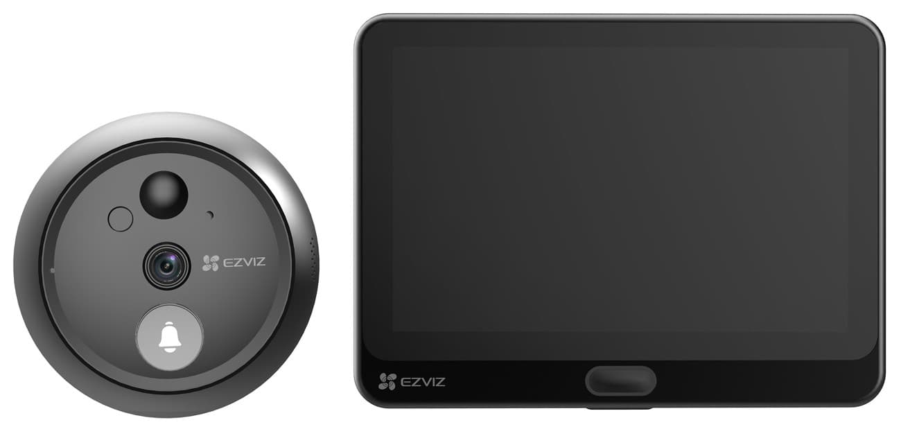 Ezviz HP4 - Bezdrátový kukátkový videozvonek