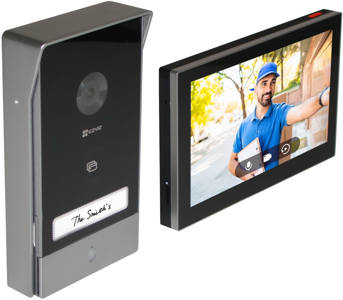 Ezviz HP7 2K - Venkovní dveřní videotelefon se zvonkem