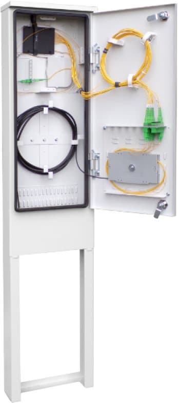 FTTH Sloupek na optiku, ST 48J, 48x SC simplex