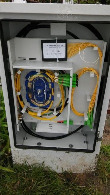FTTH Sloupek na optiku, STS-43/145/20, 72x SC simplex