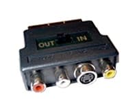 GEMBIRD Redukce Scart / 3x Cinch (RCA) + S-Video, M/M