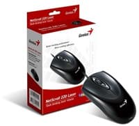 GENIUS myš NETSCROLL 220 LASER, 1600dpi., Black, PS/2, Sleek