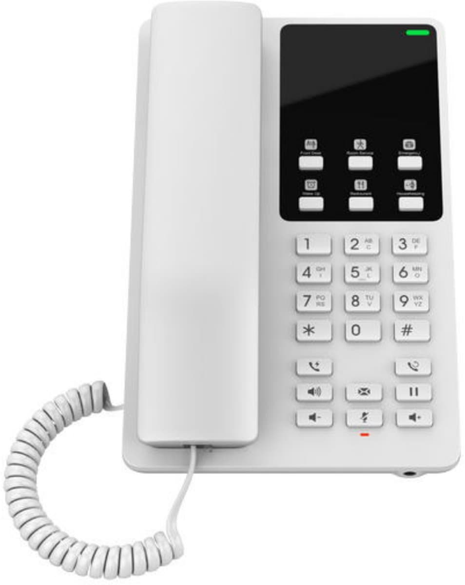 Grandstream GHP620W SIP WiFi hotelový telefon bílý