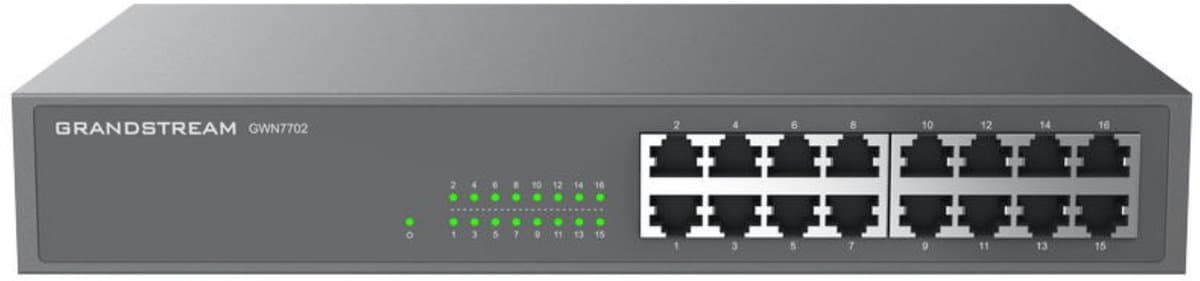 Grandstream GWN7702 Unmanaged Network Switch 16 portů