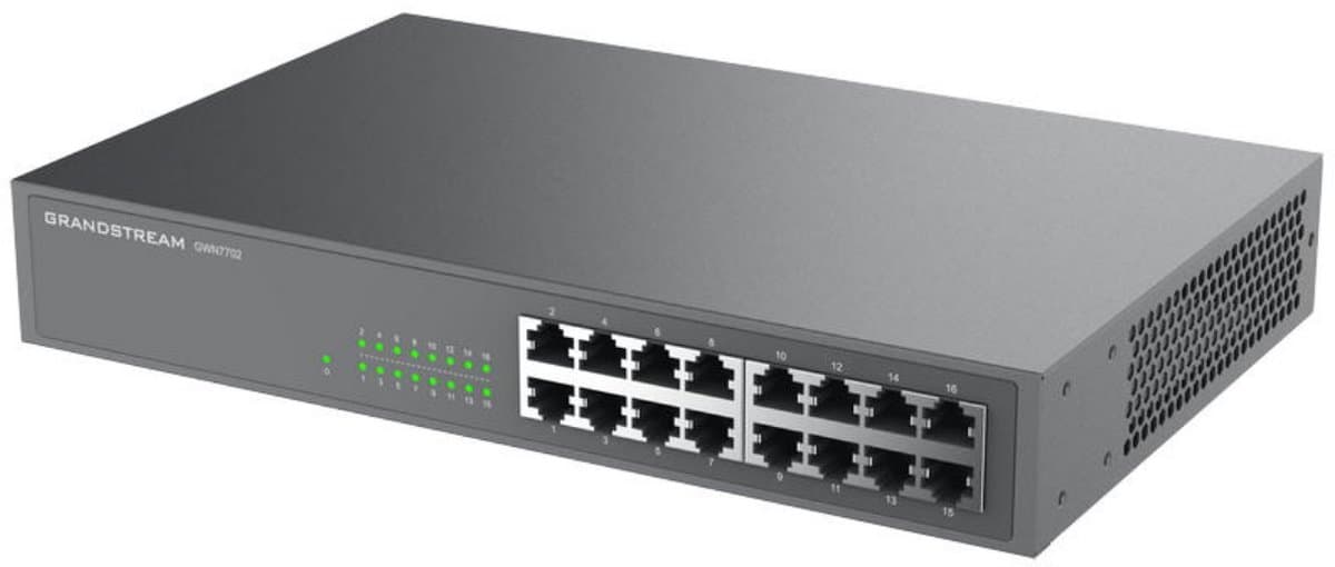 Grandstream GWN7702 Unmanaged Network Switch 16 portů