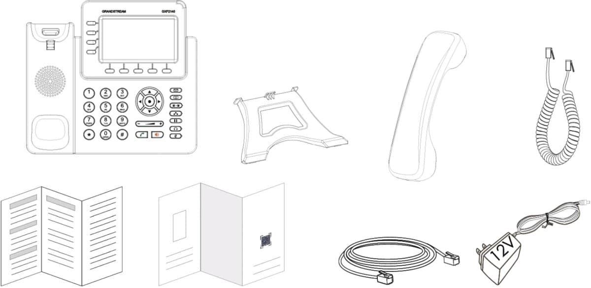 Grandstream GXP2140 SIP telefon