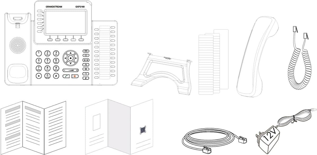 Grandstream GXP2160 SIP telefon
