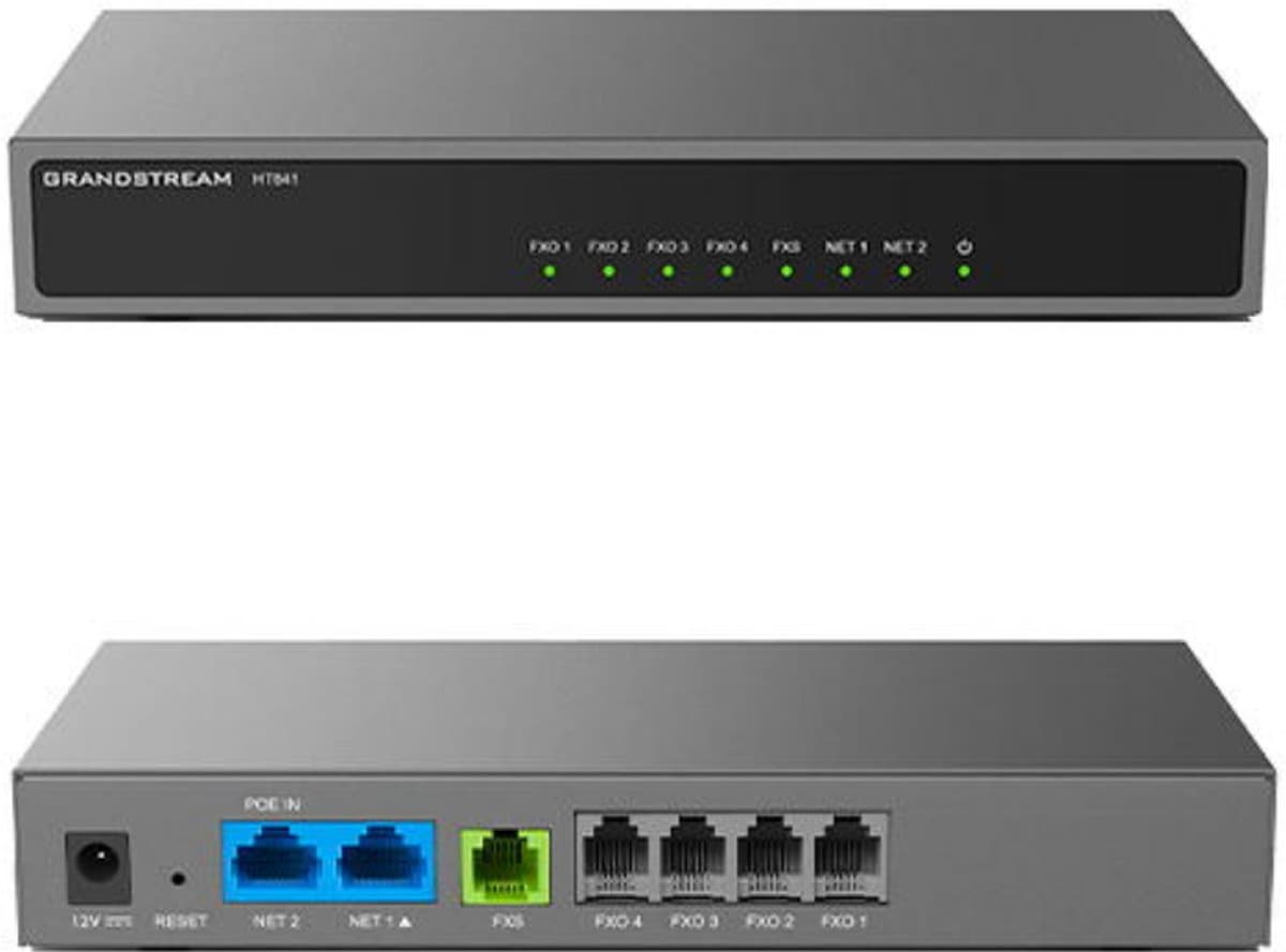 Grandstream HT841 FXO brána, 4xFXO, 1xFXS