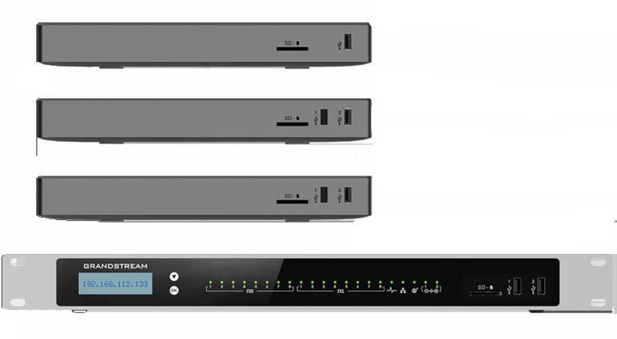 Grandstream UCM6304 Audio VoIP - Pobočková ústředna