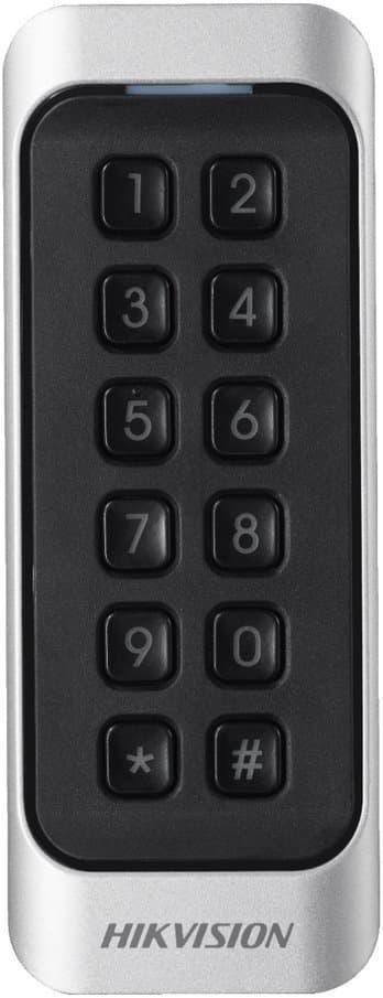 Hikvision DS-K1107AMK - Čtečka karet s klávesnicí, Mifare