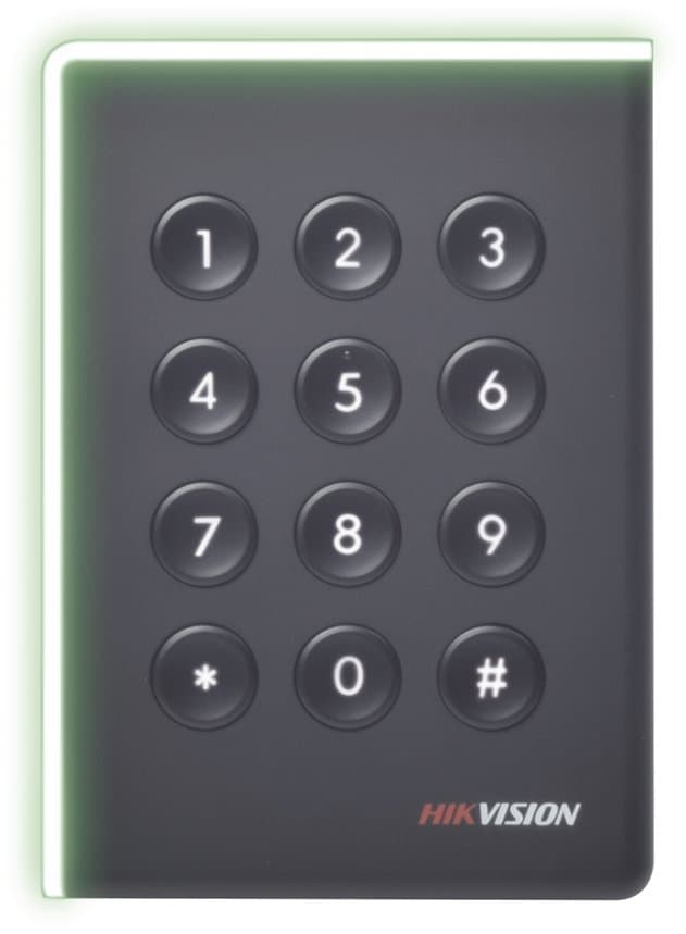 Hikvision DS-K1108AMK - Čtečka karet s klávesnicí, Mifare