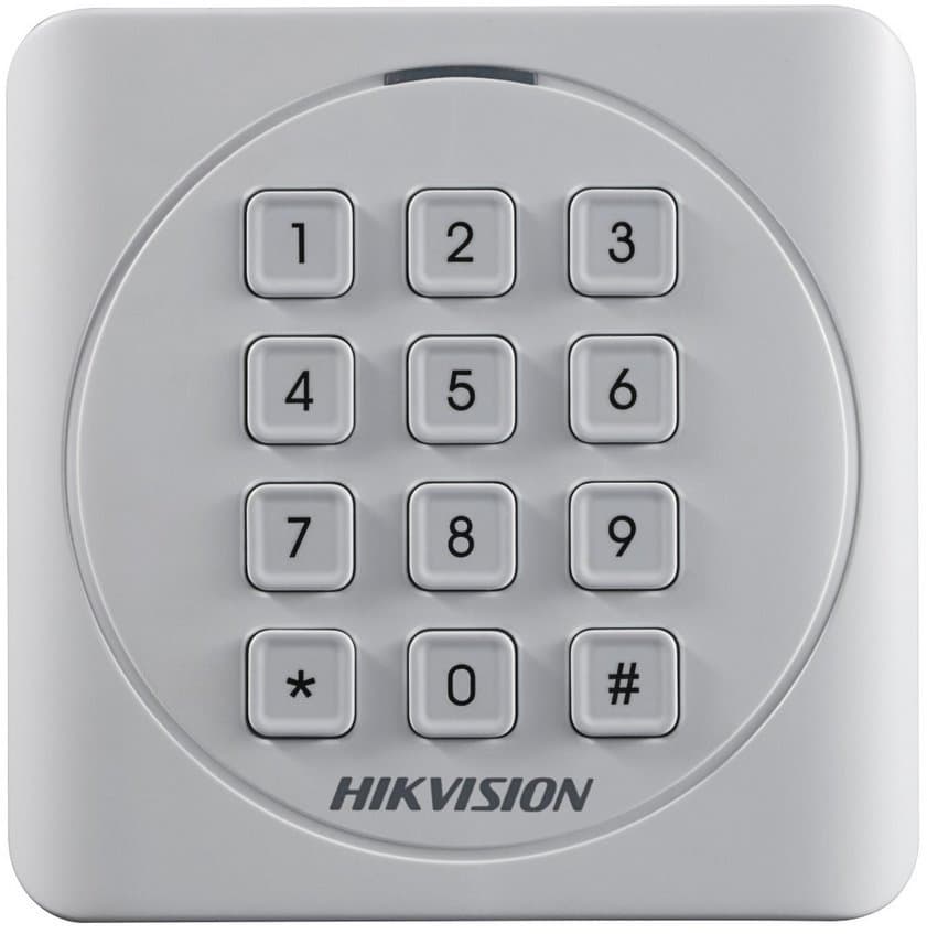 Hikvision DS-K1801MK - Čtečka karet s klávesnicí, Mifare