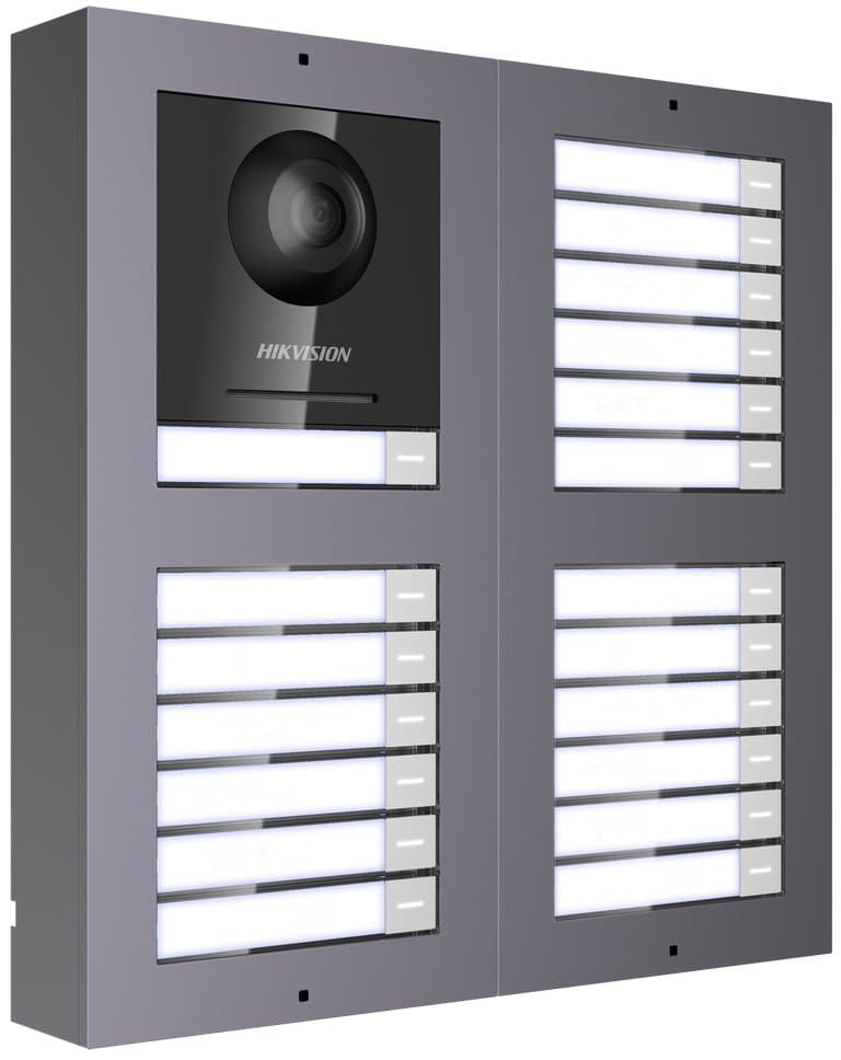 Hikvision DS-KD-KK - modul 6 tlačítek pro IP interkom