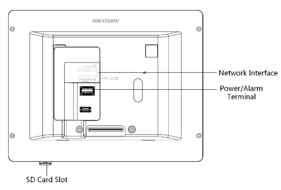 Hikvision DS-KH6320-TE1- 7" IP dotykový monitor, PoE