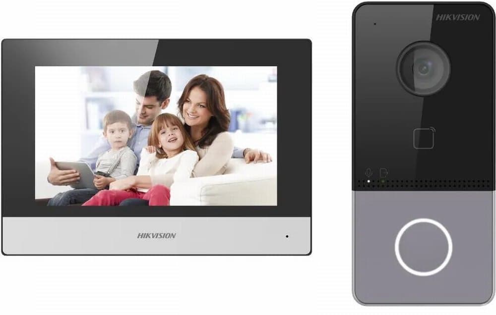 Hikvision DS-KIS603-P(C) - sada IP video interkomu