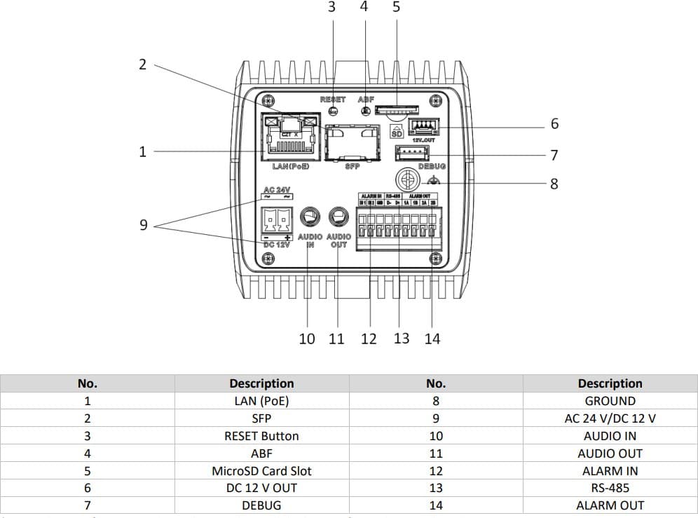 Hikvision IP box kamera iDS-2CD7046G0/P-AP(C), 4MP