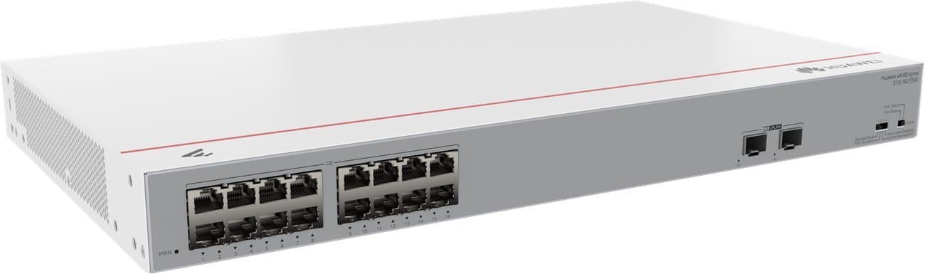 Huawei S110-16LP2SR Gigabitový PoE switch, 2x SFP