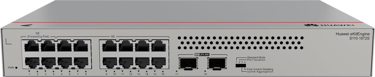 Huawei S110-16T2S Gigabitový switch, 2x SFP