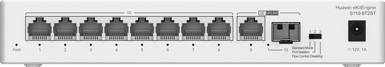 Huawei S110-8T2ST Gigabitový switch, 1x SFP