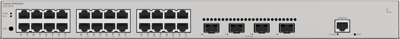 Huawei S220-24T4X Gigabitový switch, 4x SFP+