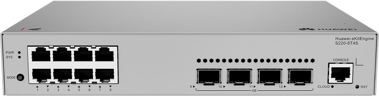 Huawei S220-8T4S Gigabitový switch, 4x SFP