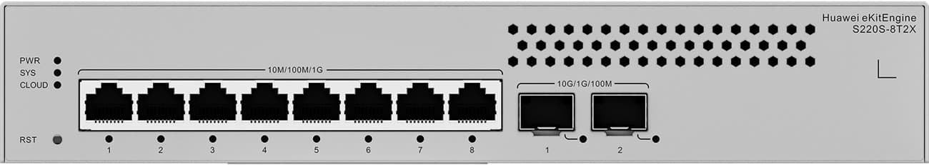 Huawei S220S-8T2X Gigabitový switch, 2x SFP+