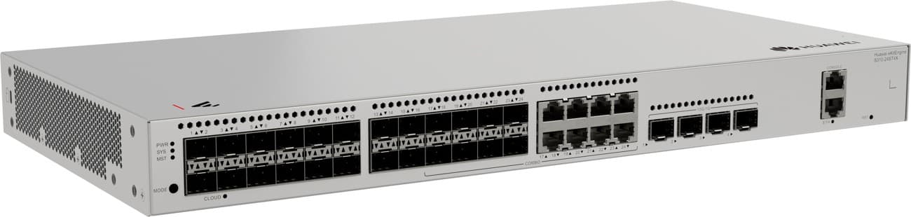 Huawei S310-24ST4X Optický switch, 8x Combo ETH, 4x SFP+