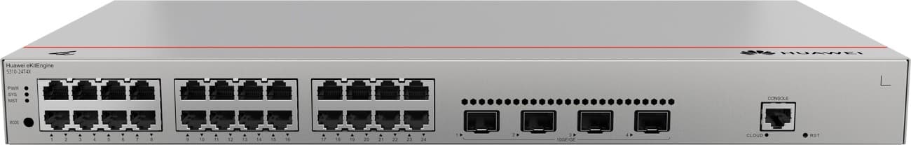 Huawei S310-24T4X Gigabitový smart switch, 4x SFP+