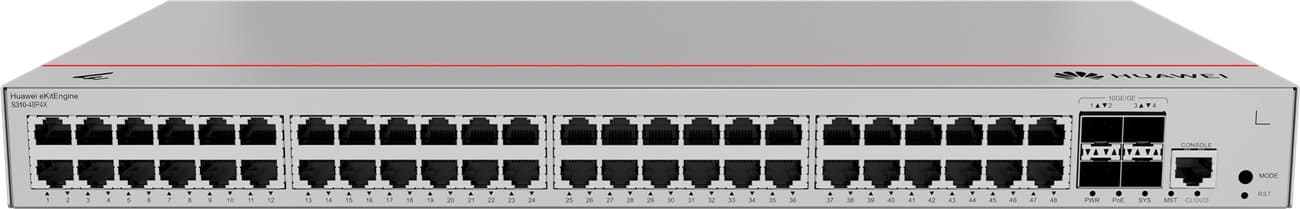 Huawei S310-48P4X Gigabitový PoE smart switch, 4x SFP+