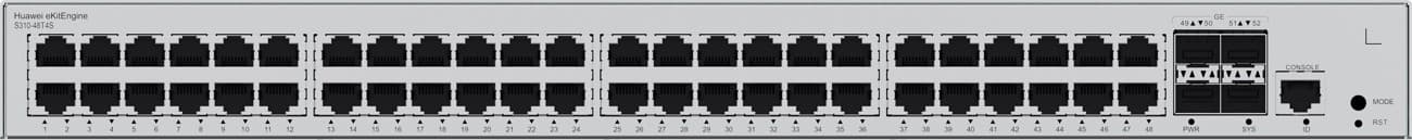 Huawei S310-48T4S Gigabitový switch, 4x SFP