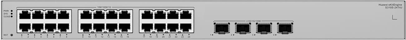Huawei S310S-24T4J Gigabitový switch, 4x 2.5G SFP