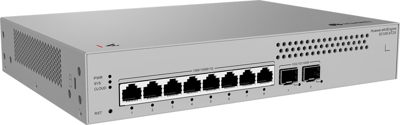 Huawei S310S-8T2X Gigabitový switch, 2x SFP+