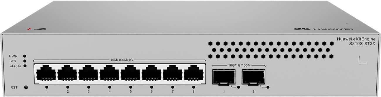 Huawei S310S-8T2X Gigabitový switch, 2x SFP+
