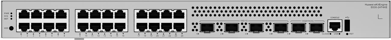 Huawei S530-24T4XE Gigabitový switch, 4x SFP+