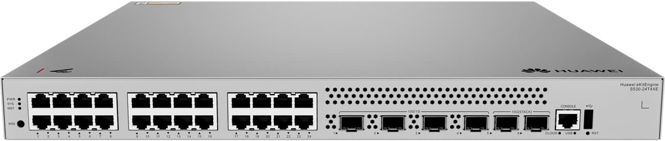 Huawei S530-24T4XE Gigabitový switch, 4x SFP+