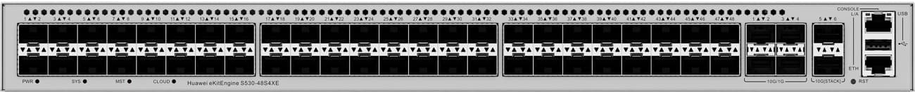 Huawei S530-48S4XE Gigabitový optický switch, 4x SFP+