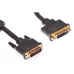 Kabel DVI prodlužovací, DVI-D dual link M-F, 5m