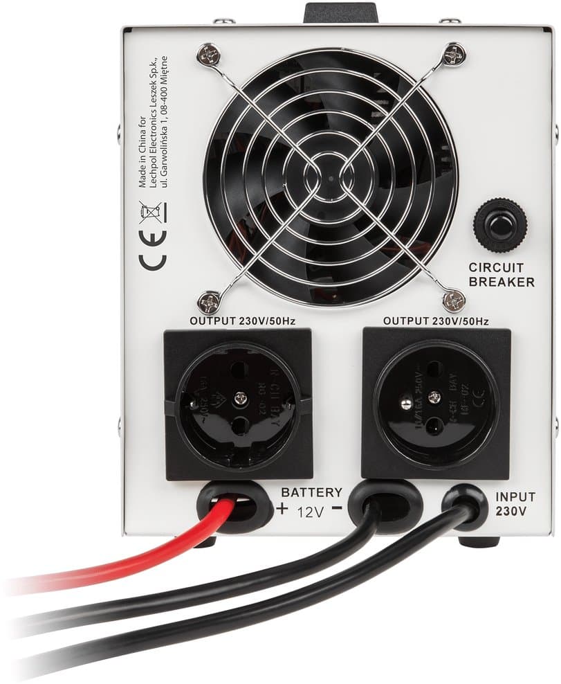 Kemot záložní zdroj UPS, 500W, 800VA, čistý sinus, 12V