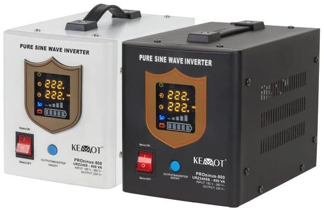 Kemot záložní zdroj UPS, 500W, 800VA, čistý sinus, 12V