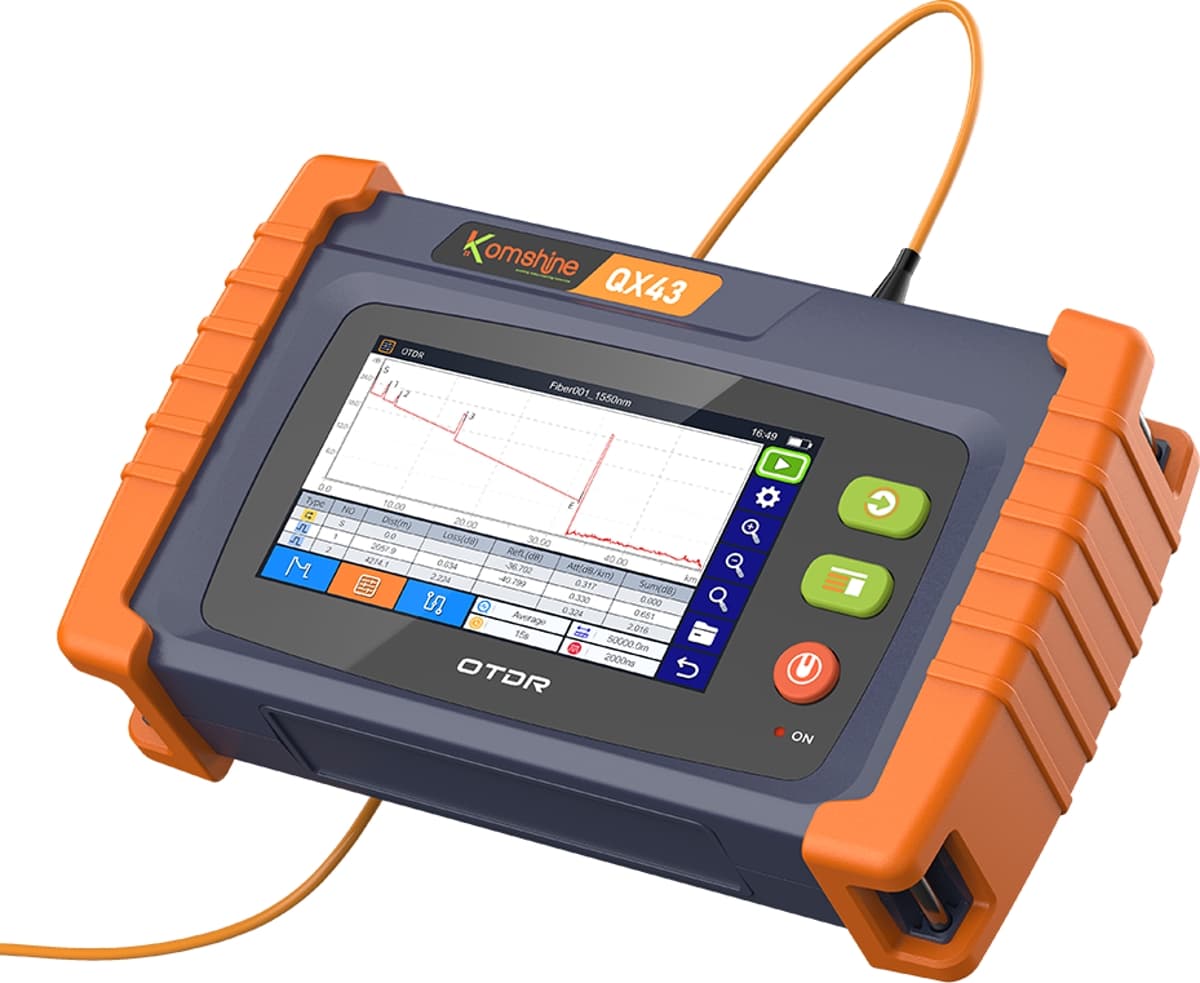 Komshine QX43-S1 FTTx-OTDR - Tester pro Optické Sítě