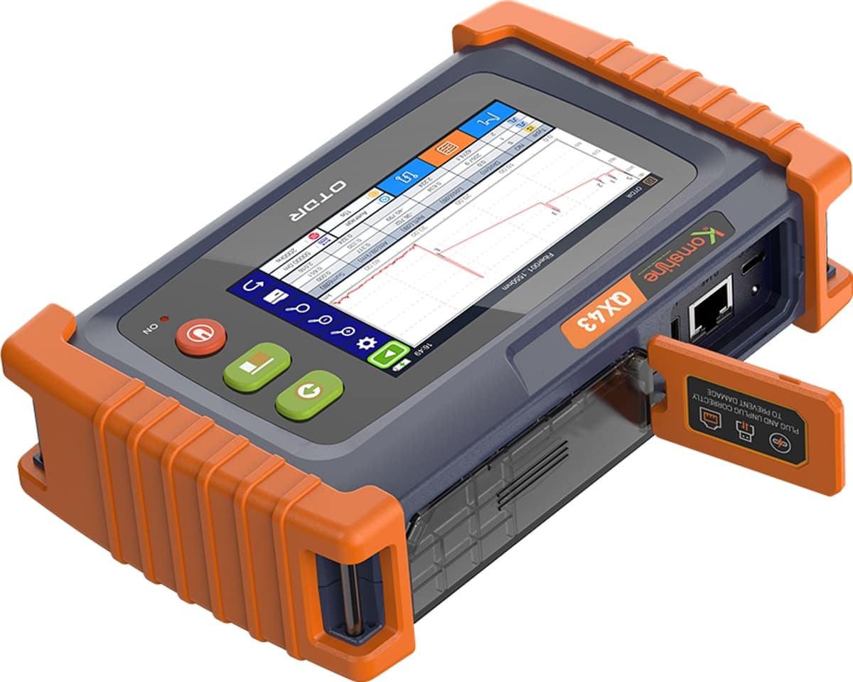 Komshine QX43-S1 FTTx-OTDR - Tester pro Optické Sítě