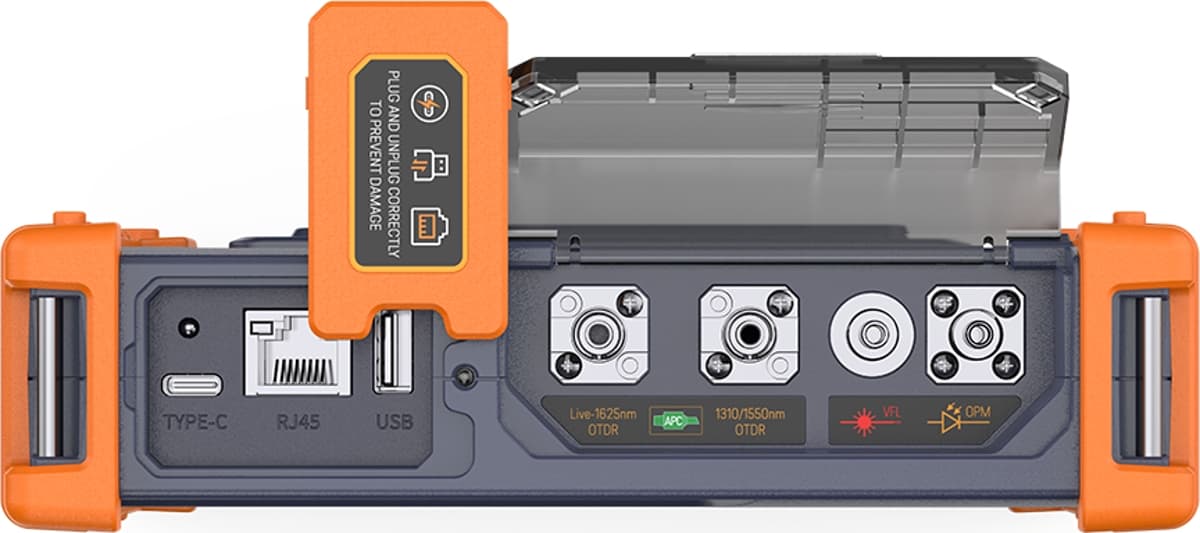 Komshine QX43-S1 FTTx-OTDR - Tester pro Optické Sítě