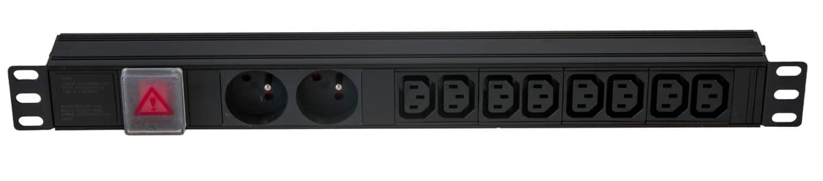 Masterlan 19" rozvodný panel - combi