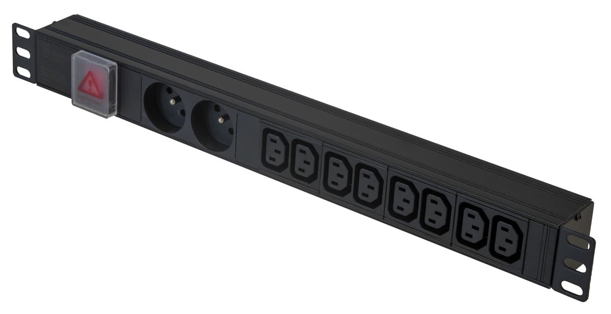 Masterlan 19" rozvodný panel - combi